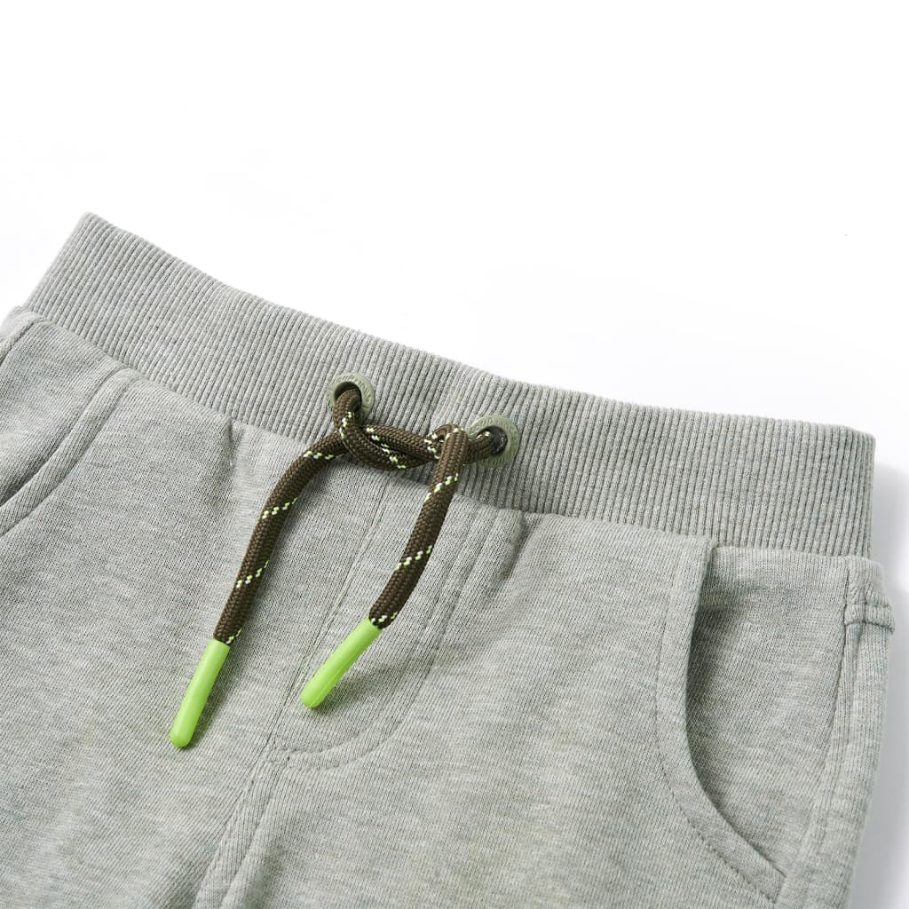 Vidaxl kinderjoggingbroek 116 lichtkaki