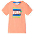 Vidaxl kindershirt 140 neonoranje