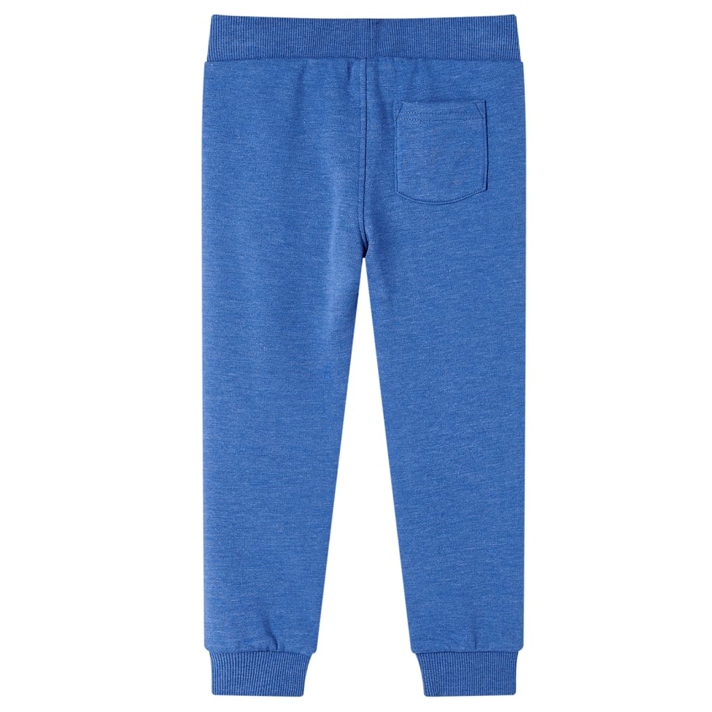 Vidaxl kinderjoggingbroek 116 gemêleerd blauw