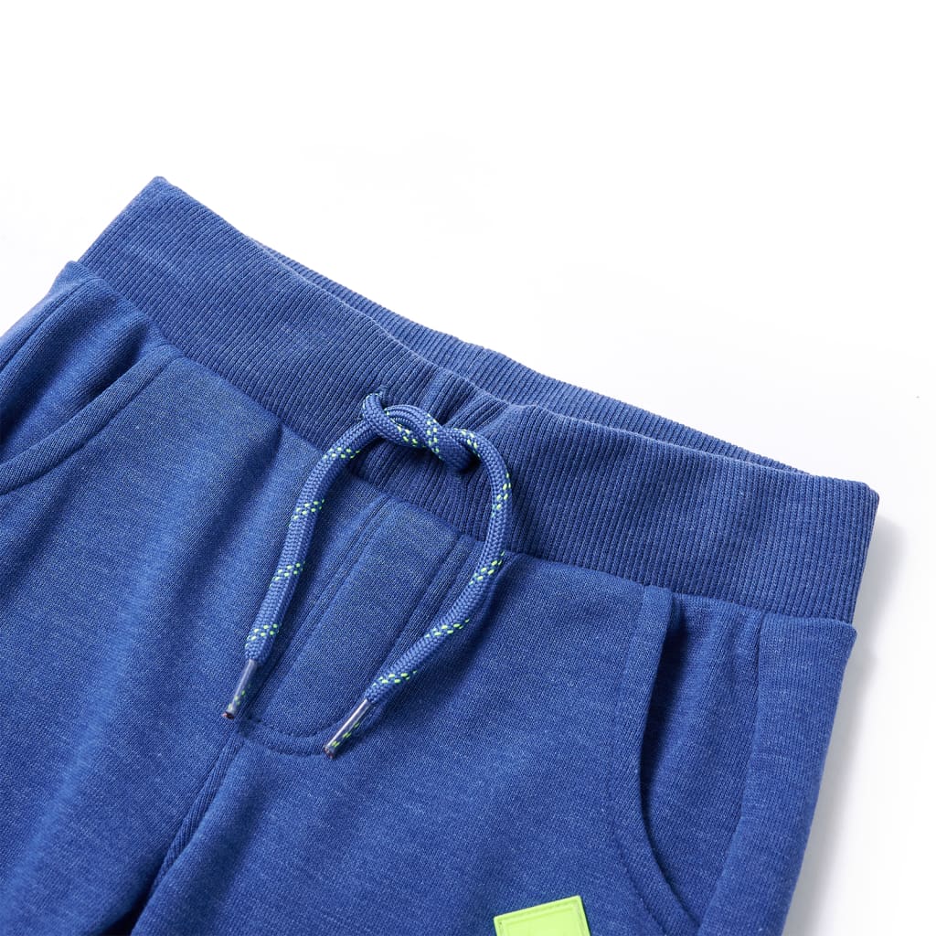 Vidaxl kinderjoggingbroek 140 gemêleerd blauw