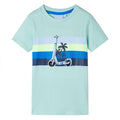 Vidaxl kindershirt 140 lichtmint