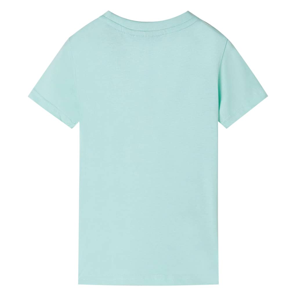 Vidaxl kindershirt 140 lichtmint