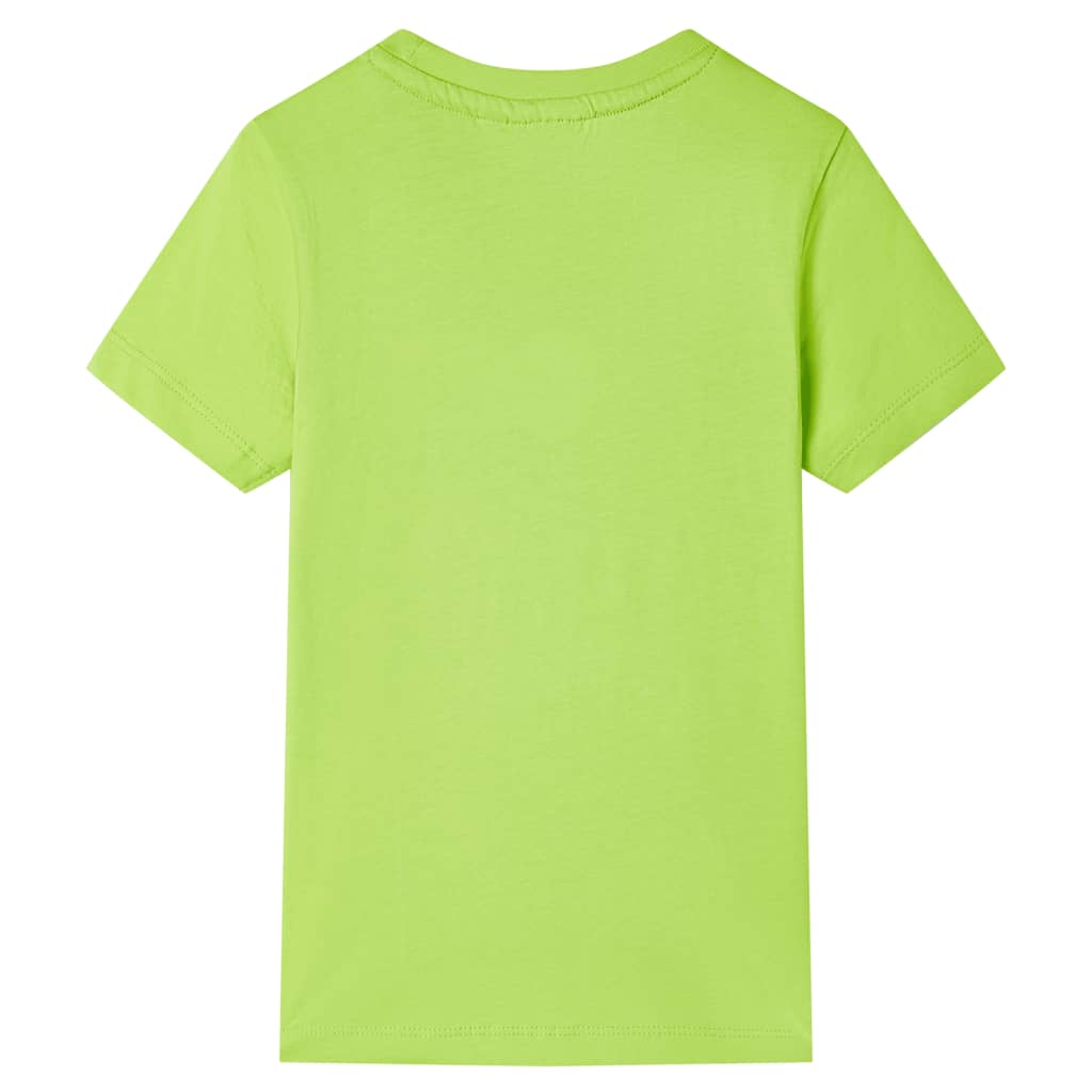 Vidaxl kindershirt met korte mouwen 116 limoengroen