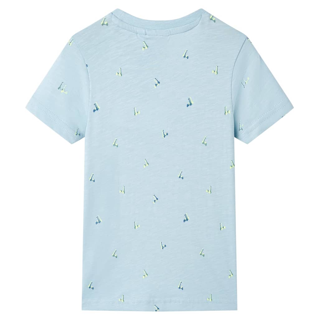 Vidaxl kindershirt 140 lichtblauw