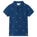Vidaxl kinderpoloshirt 104 donkerblauw