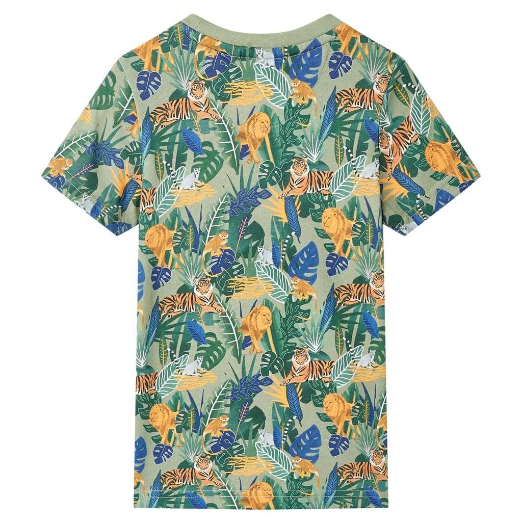 Vidaxl kindershirt met korte mouwen 140 meerkleurig