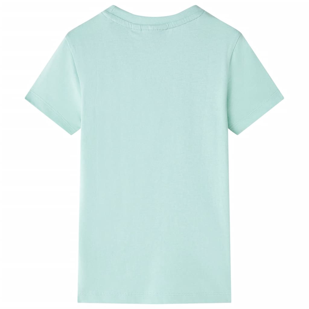 Vidaxl kindershirt 140 lichtmint