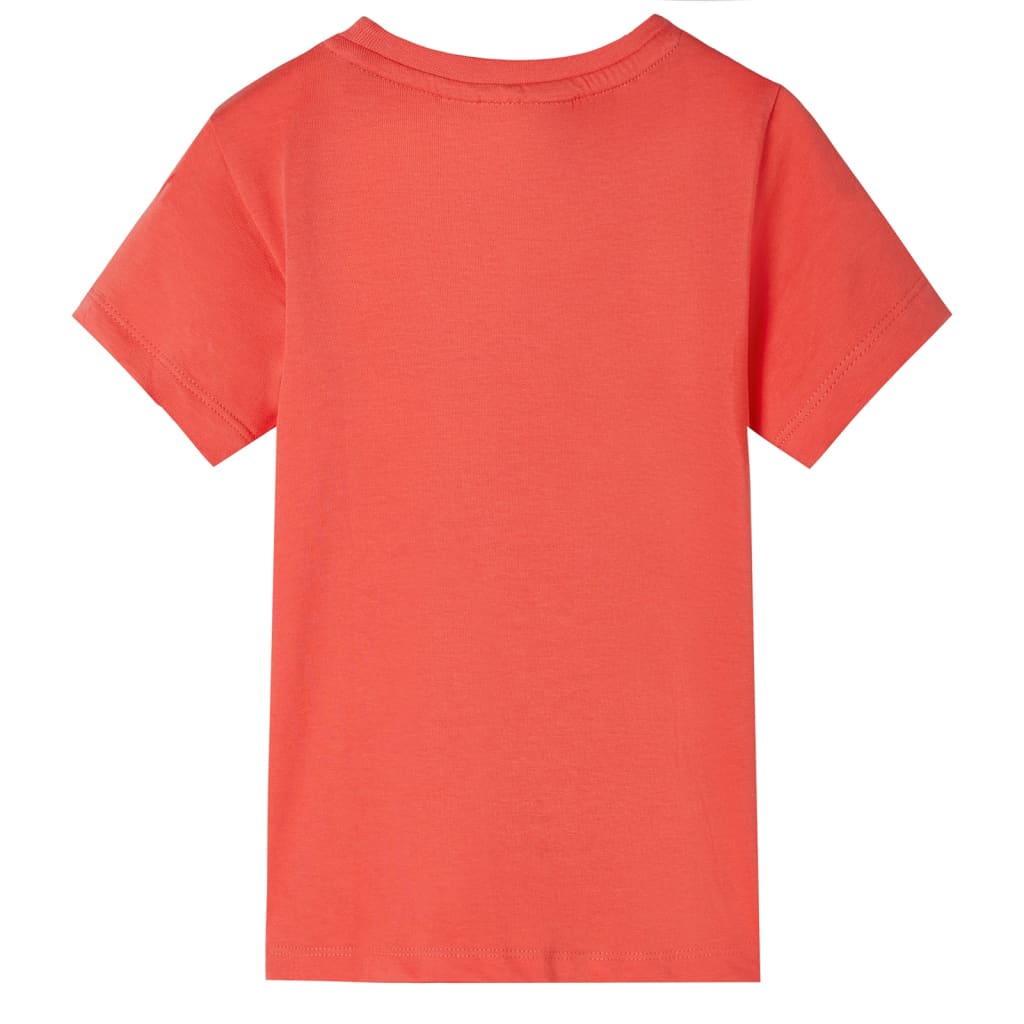 Vidaxl kindershirt met korte mouwen 140 lichtrood