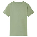 Vidaxl kindershirt met korte mouwen 116 lichtkakikleurig