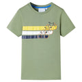 Vidaxl kindershirt met korte mouwen 140 lichtkakikleurig