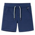 Vidaxl kindershorts met trekkoord 128 donkerblauw