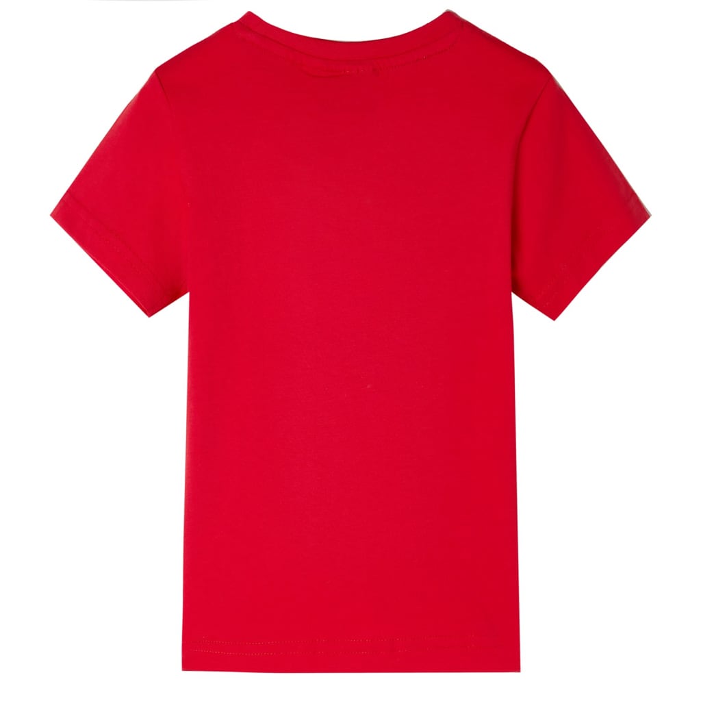 Vidaxl kindershirt 140 rood