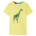 Vidaxl kindershirt 92 geel