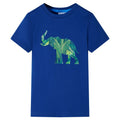 Vidaxl kindershirt 116 donkerblauw