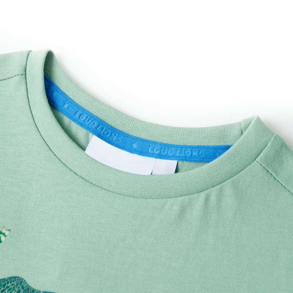 Vidaxl kindershirt 140 lichtkakikleurig