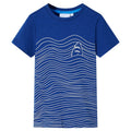 Vidaxl kindershirt 140 donkerblauw