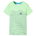 Vidaxl kindershirt 128 neongroen
