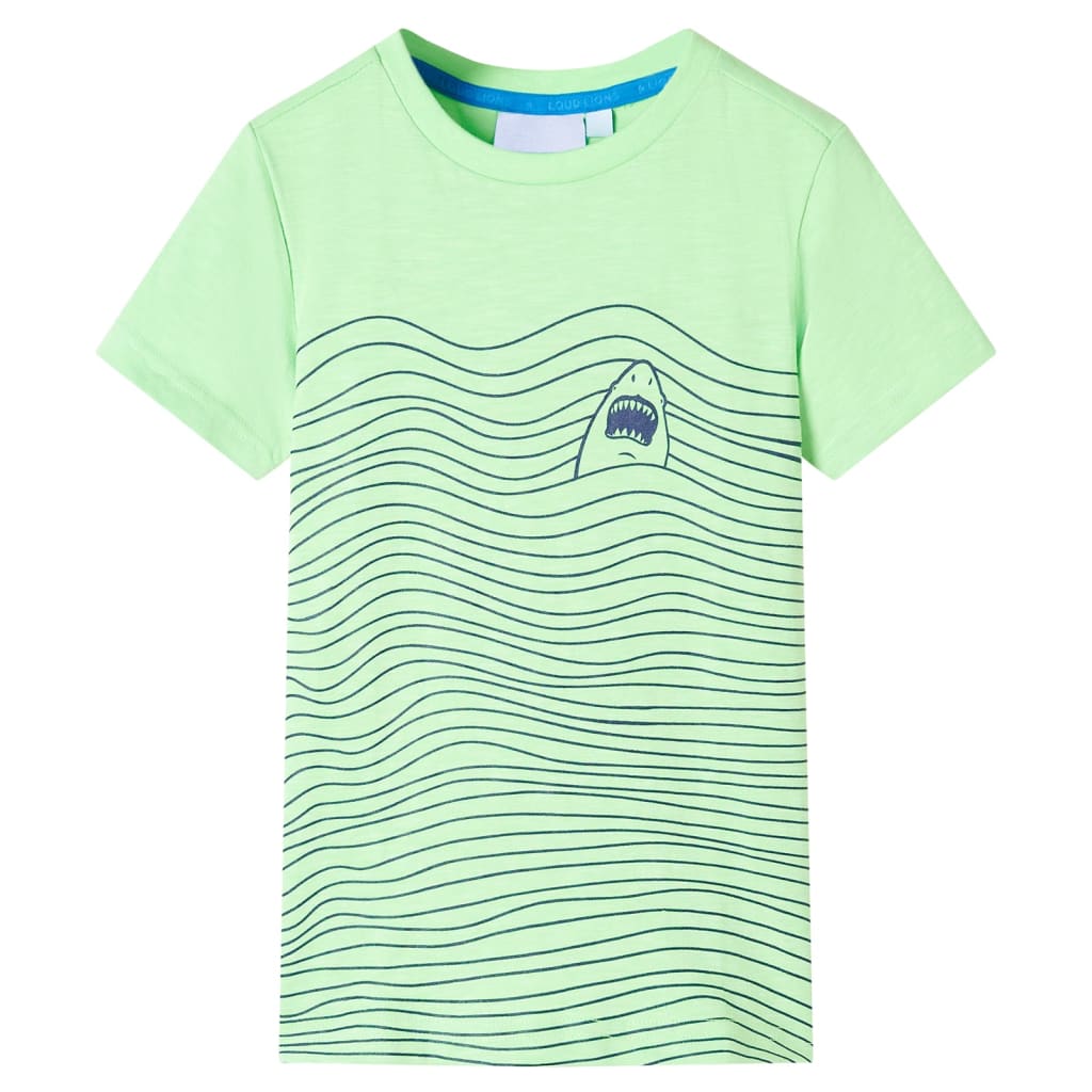 Vidaxl kindershirt 128 neongroen