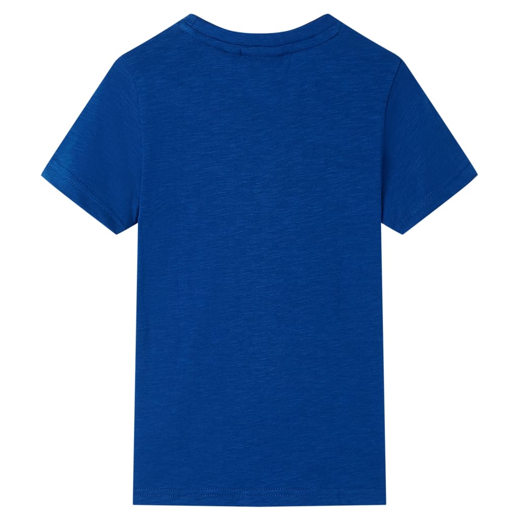 Vidaxl kindershirt 104 donkerblauw