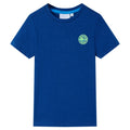 Vidaxl kindershirt 116 donkerblauw