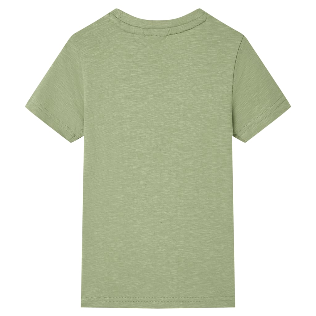 Vidaxl kindershirt 128 lichtkakikleurig