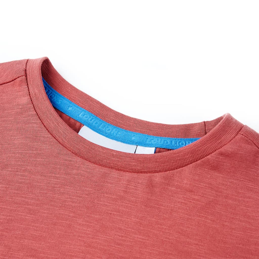 Vidaxl kindershirt 140 paprikakleurig