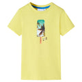 Vidaxl kindershirt 116 geel