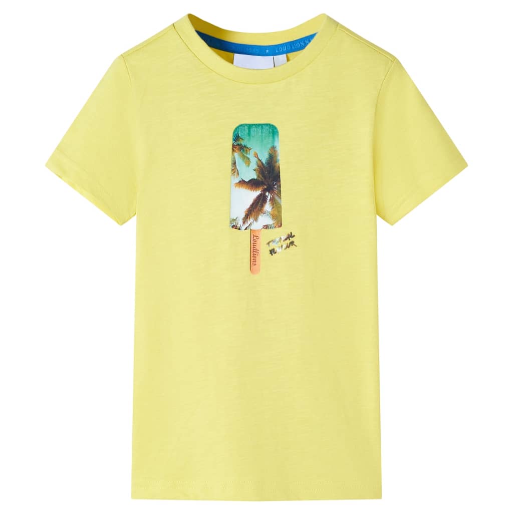 Vidaxl kindershirt 116 geel