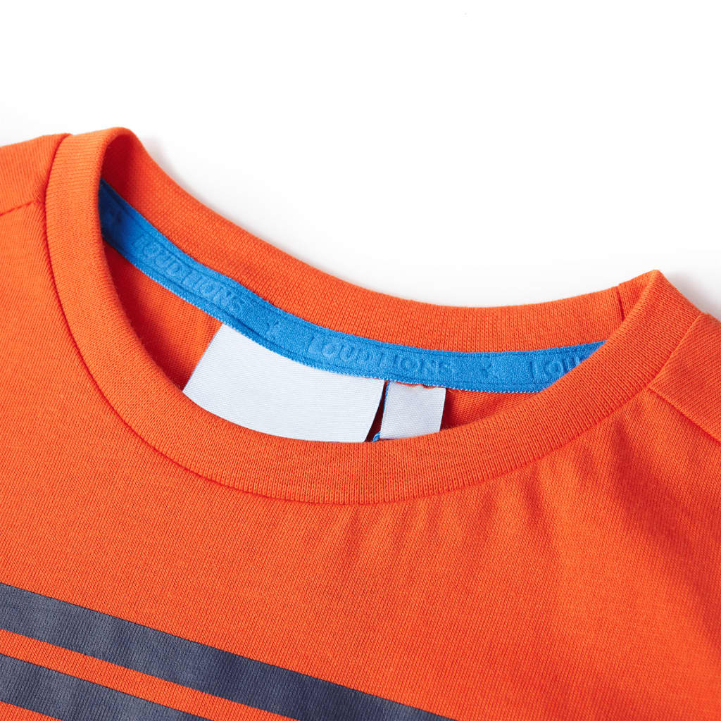 Vidaxl kindershirt 116 donkeroranje