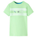 Vidaxl kindershirt 128 neongroen