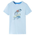 Vidaxl kindershirt 140 lichtblauw