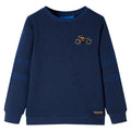Vidaxl kindertrui 92 gemêleerd marineblauw