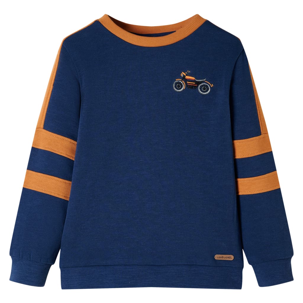 Vidaxl kindertrui 116 indigo-blauw