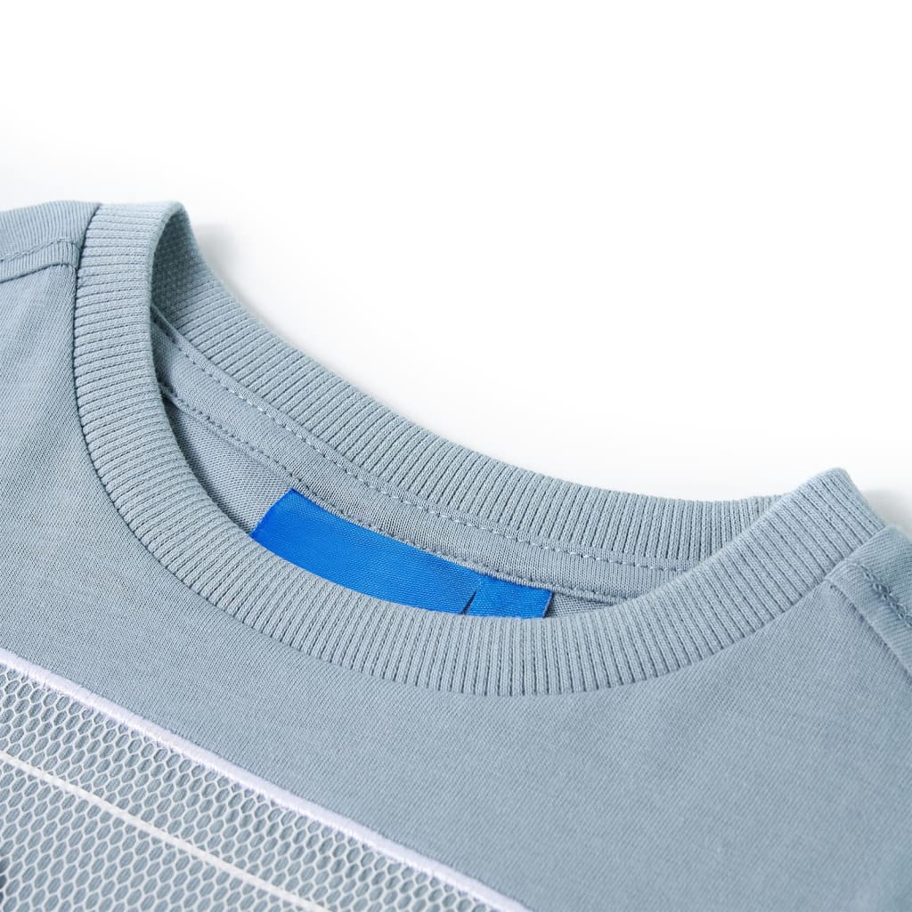 Vidaxl kindershirt met lange mouwen 128 lichtblauw