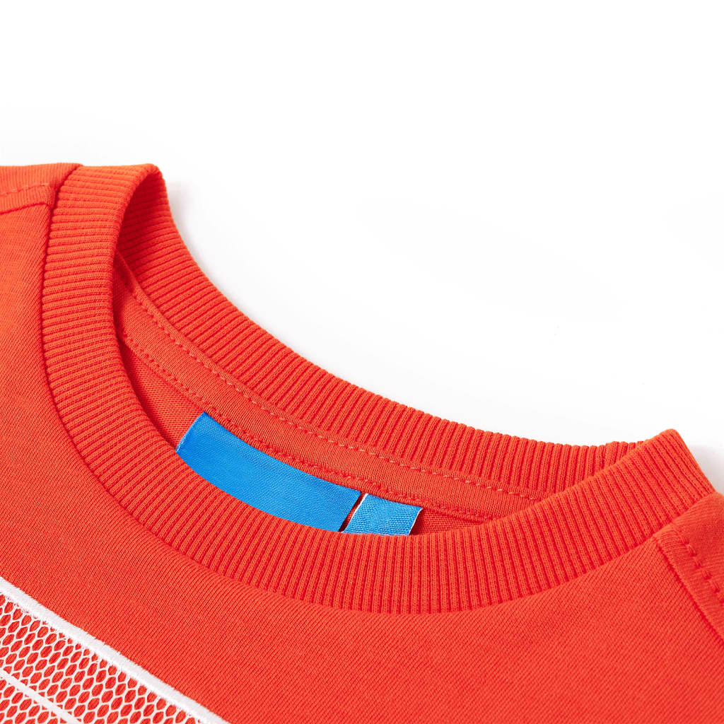 Vidaxl kindershirt met lange mouwen 116 feloranje