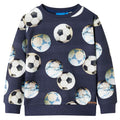 Vidaxl kindertrui 116 marineblauw
