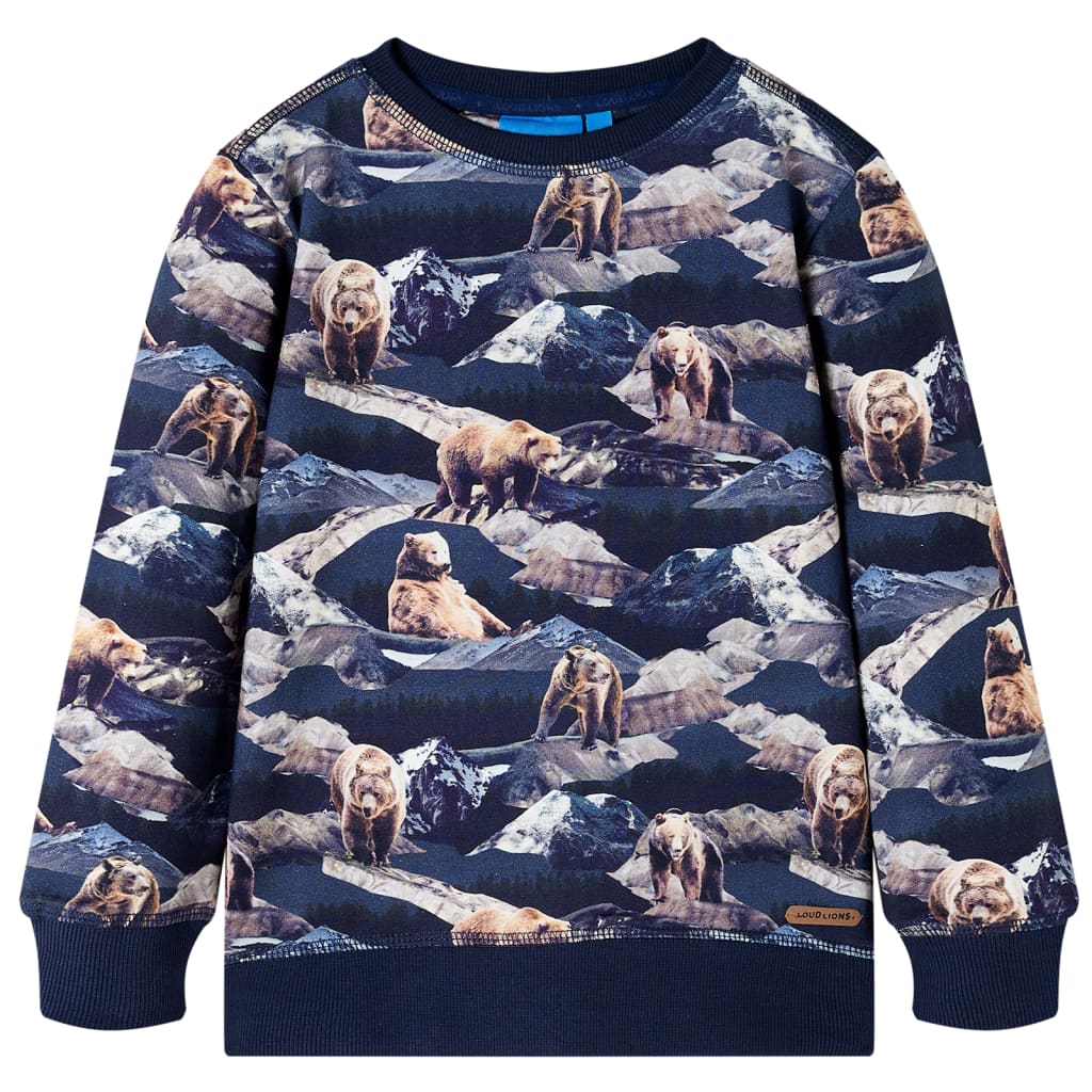Vidaxl kindertrui 116 marineblauw
