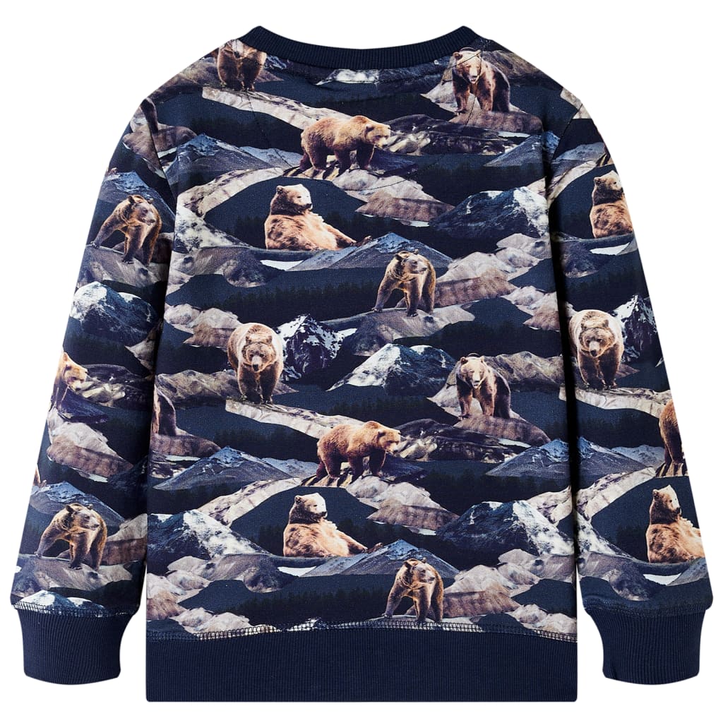 Vidaxl kindertrui 116 marineblauw