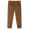 Vidaxl kinderbroek 92 cognackleurig