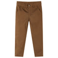 Vidaxl kinderbroek 116 cognackleurig