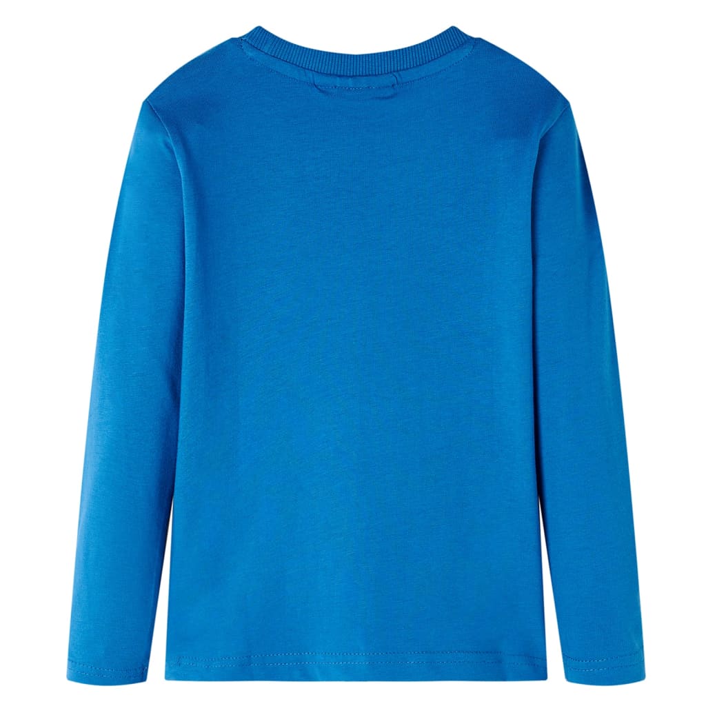 Vidaxl kindershirt met lange mouwen 104 petrol