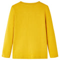 Vidaxl kindershirt met lange mouwen 104 okerkleurig