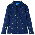 Vidaxl kindershirt 104 marineblauw