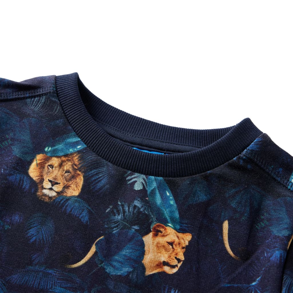 Vidaxl kindertrui 92 marineblauw