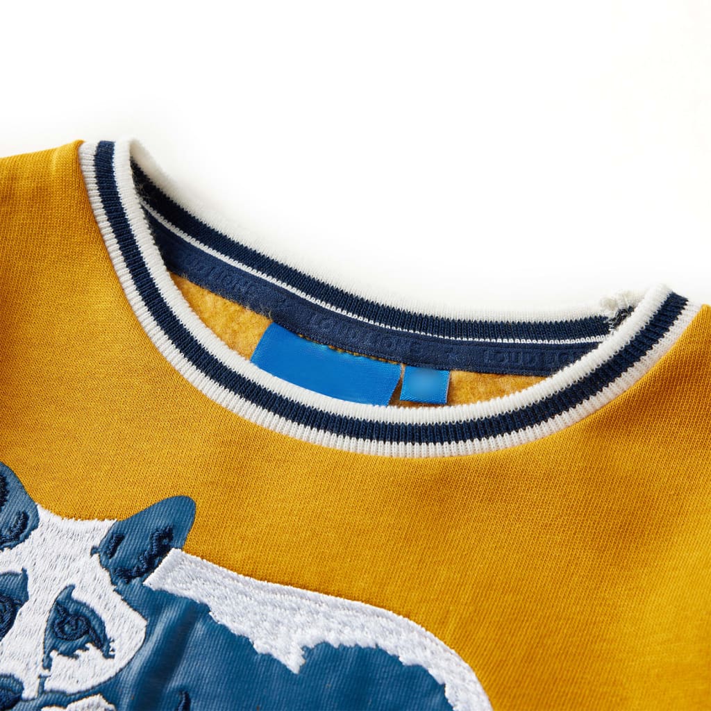 Vidaxl kindertrui 140 okerkleurig