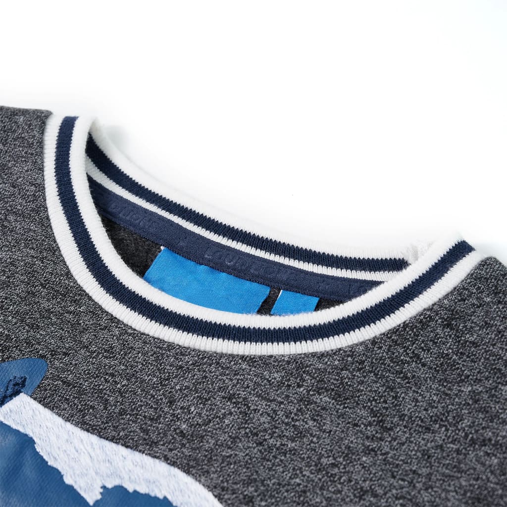 Vidaxl kindertrui 92 gemêleerd marineblauw