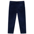 Vidaxl kinderbroek 104 donkermarineblauw