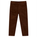 Vidaxl kinderbroek 92 cognackleurig