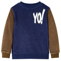 Vidaxl kindertrui 128 donkermarineblauw