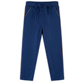 Vidaxl kinderbroek met trekkoord 140 marineblauw